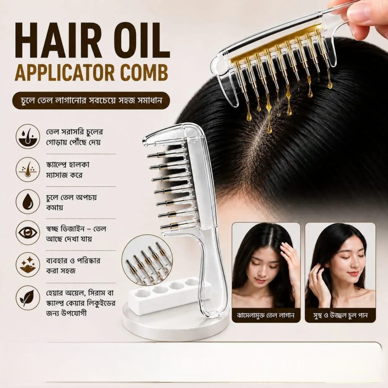 Scalp Oil Applicator Combo
